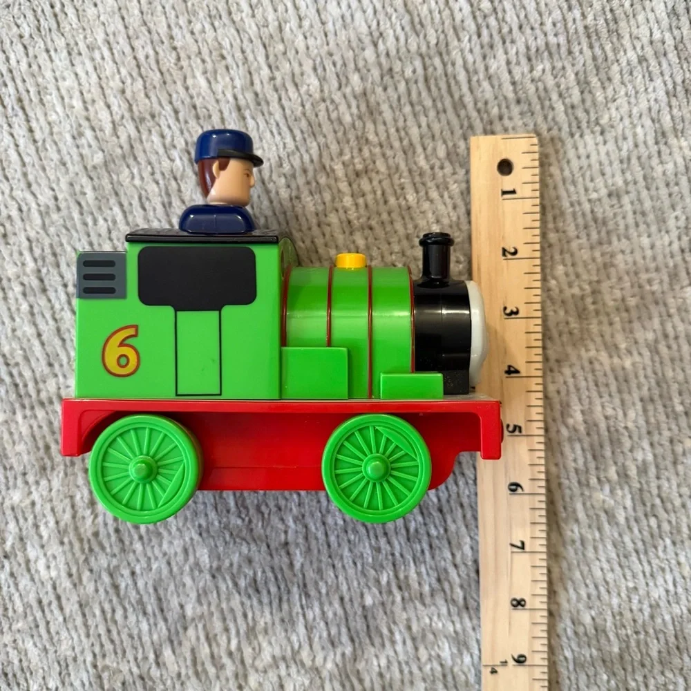 Thomas & Friends Percy No. 6 Push n‎ Go Train Toy 2004 Gullane